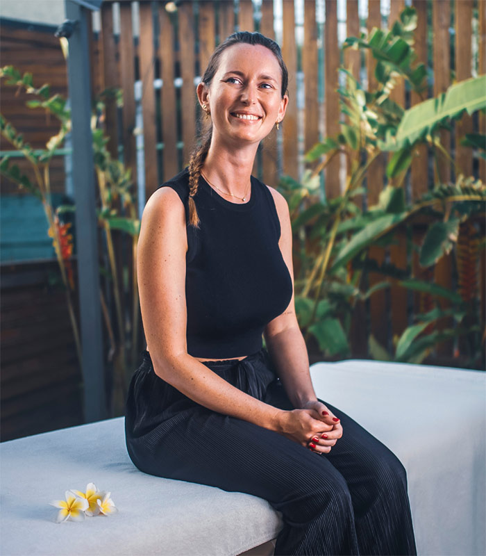 Newt, la fondatrice | Miniharmonie - Studio de bien-être en Belgique